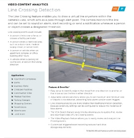 Line Crossing Detection in Laredo,  TX